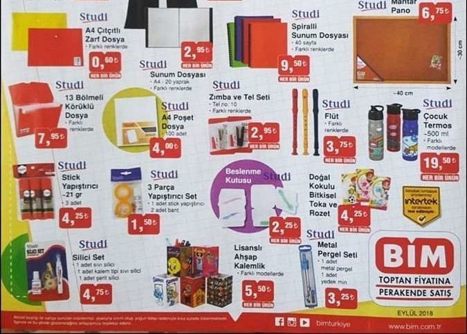 Bim 7 Eylül 2018 Aktüel İndirimleri