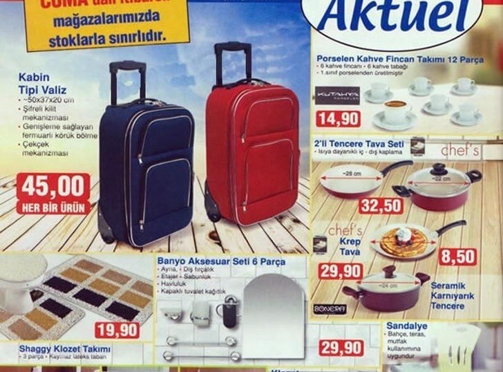 Bim Ağustos Ayı İnidirmleri