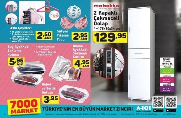 A101 Hafta Sonu Güncel İndirimleri