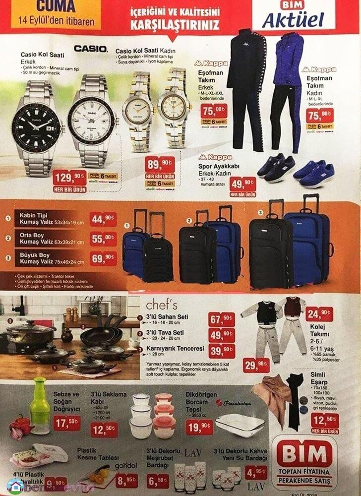 Bim 15 Eylül Aktüel İndirim Kataloğları