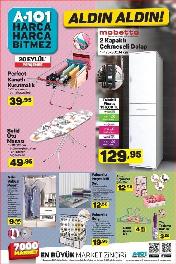 A101 21 Eylül Aktüel İndirimleri