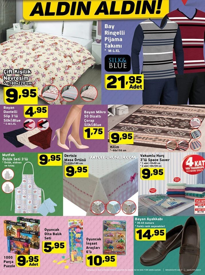 A101 3 Ekim Aktüel indirmleri