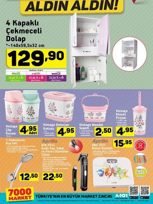 A101 3 Ekim Aktüel indirmleri