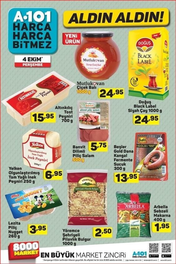 A101 5 Ekim Aktüel İndirimleri 