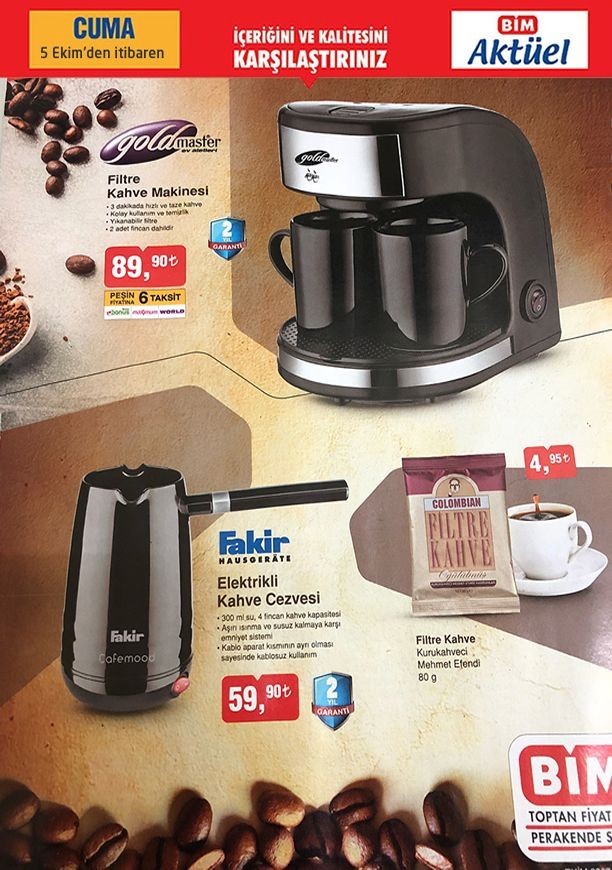 BİM 9 Ekim 2018 Aktüel Kataloğu -