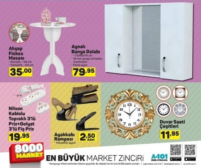 A101 Ekim Ayı İndirimleri (GÜNCEL)