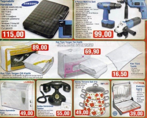 Bim 22 Ekim Aktüel İndirim Kataloğları