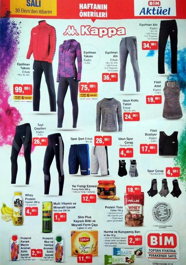 BİM 30 Ekim 2018 Aktüel Ürünler Kataloğu