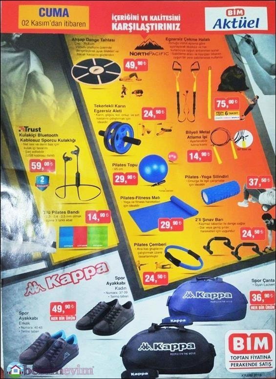 Bim 4 Kasım Aktüel Ürünler Kataloğu
