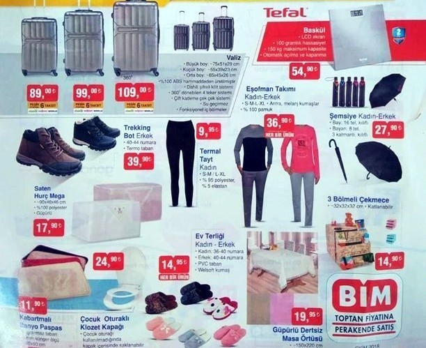 Bim 4 Kasım Aktüel Ürünler Kataloğu
