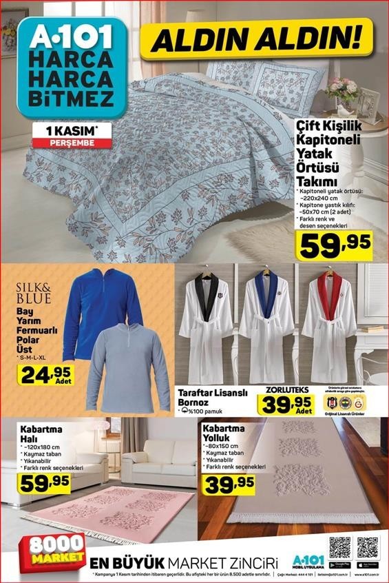 A101 8 Kasım 2018 Aktüel Ürünler Kataloğu