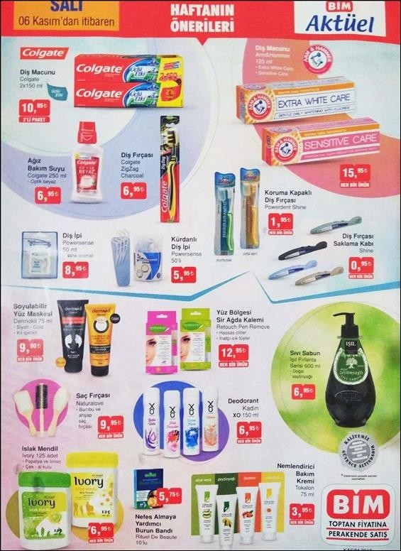 Bim 6 Kasım 2018 Aktüel Ürünler Kataloğu