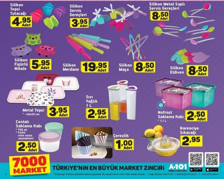 A101 Hafta Sonu  Aktüel İndirimli Ürünler Kataloğu