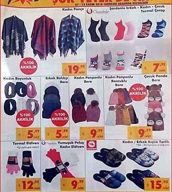 Şok Hafta Sonu Aktüel Ürünler Kataloğu