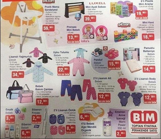 Bim Hafta Sonu Aktüel Ürünler Kataloğu