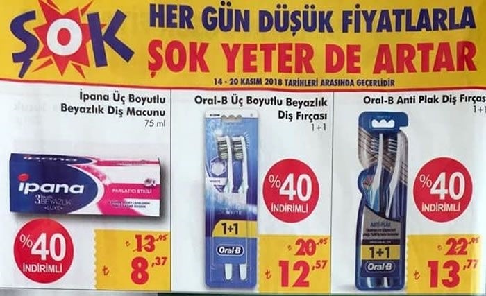 ŞOK 14 Kasım – 21 Kasım 2018 Aktüel Ürünler Kataloğu