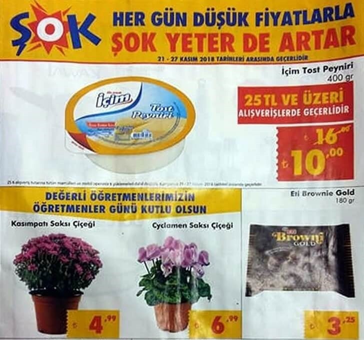 Şok 21-27 Kasım 2018 Aktüel Ürünleri Kataloğu
