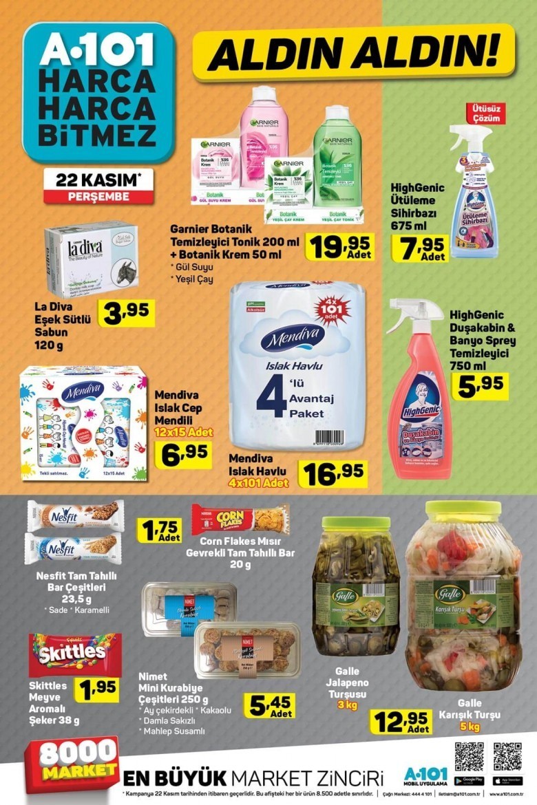 A101 Hafta Sonu İndirimleri