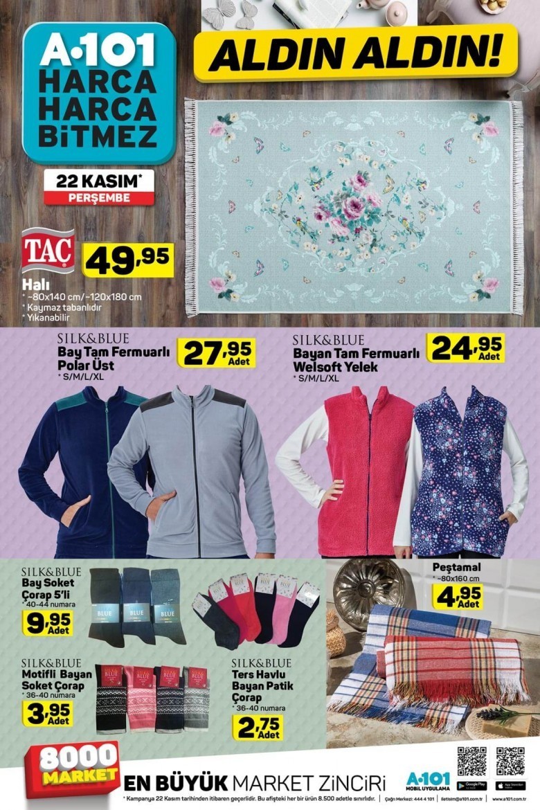 A101 Hafta Sonu İndirimleri