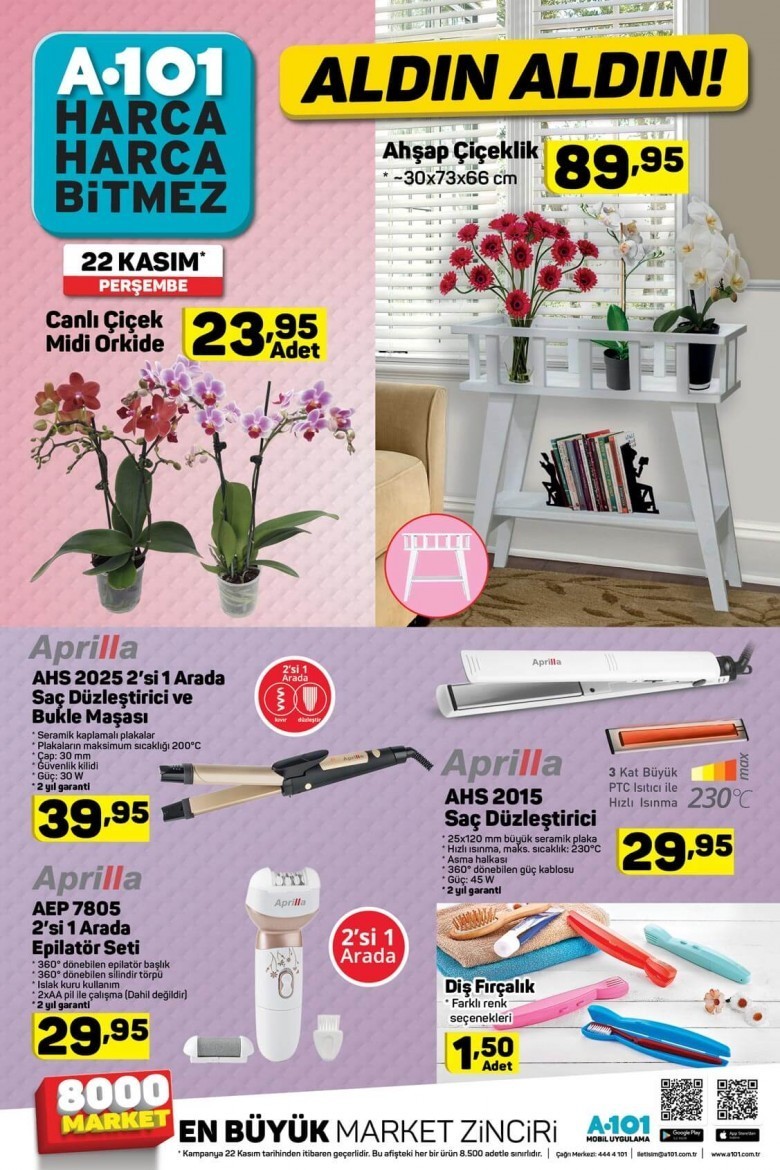 A101 Hafta Sonu İndirimleri