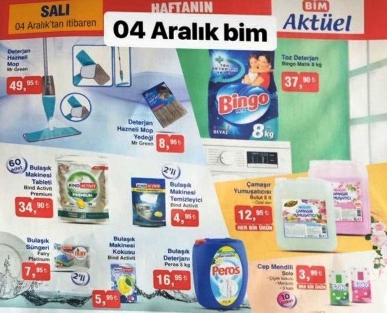 Bim Hafta Sonu  Aktüel Ürünler Kataloğu