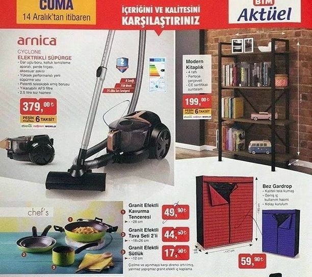 BİM YENİ  21 Aralık  Aktüel Kataloğu