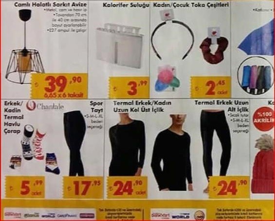 Şok Hafta Sonu İndirimli Aktüel Ürünler Kataloğu