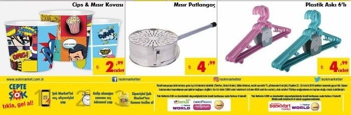 Şok 22-25 Aralık 2018 Hafta Sonu İndirimleri