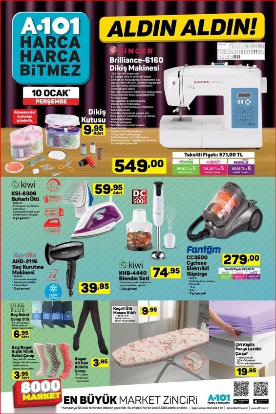 A101 Bim Şok Hakmar 2019 Ocak Aktüel Ürünler Kataloğu Hepsi Bir Arada