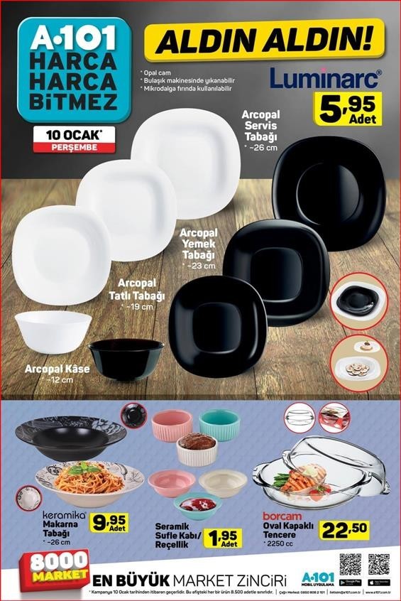 A101 Bim Şok Hakmar 2019 Ocak Aktüel Ürünler Kataloğu Hepsi Bir Arada