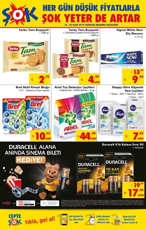ŞOK 22 Ocak 2019 Aktüel Ürünler Kataloğ