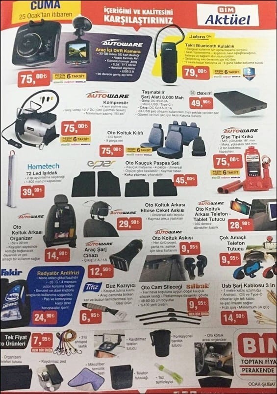 Bim  Hafta Sonu  Aktüel Ürünler Kataloğu