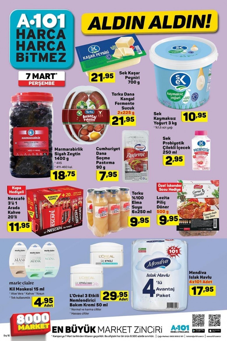 A101 14 Mart 2019 Aktüel Ürünler Kataloğu