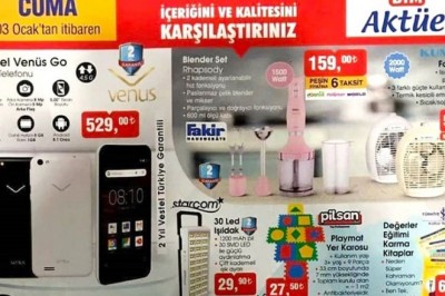 Bim Market 3 Ocak 2020 Aktüel İndirimli Ürünler Kataloğu