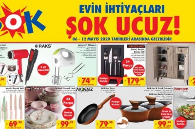 ŞOK MARKET 12 MAYIS 2020 AKTÜEL İNDİRİMLİ ÜRÜNLER KATALOĞU